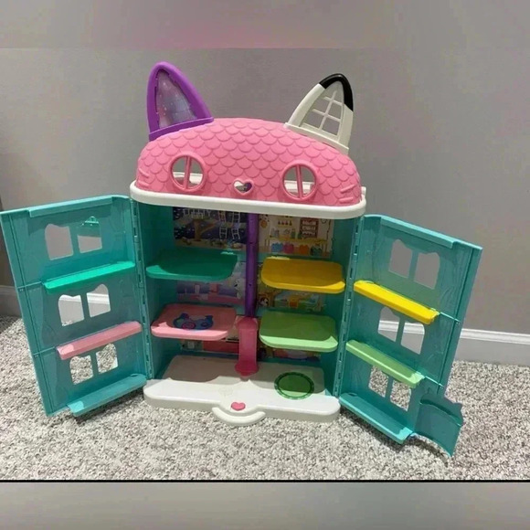 Gabby’s Dollhouse x2 Playsets BUNDLE! BOTH COMPLETE! EUC! - Picture 3 of 6